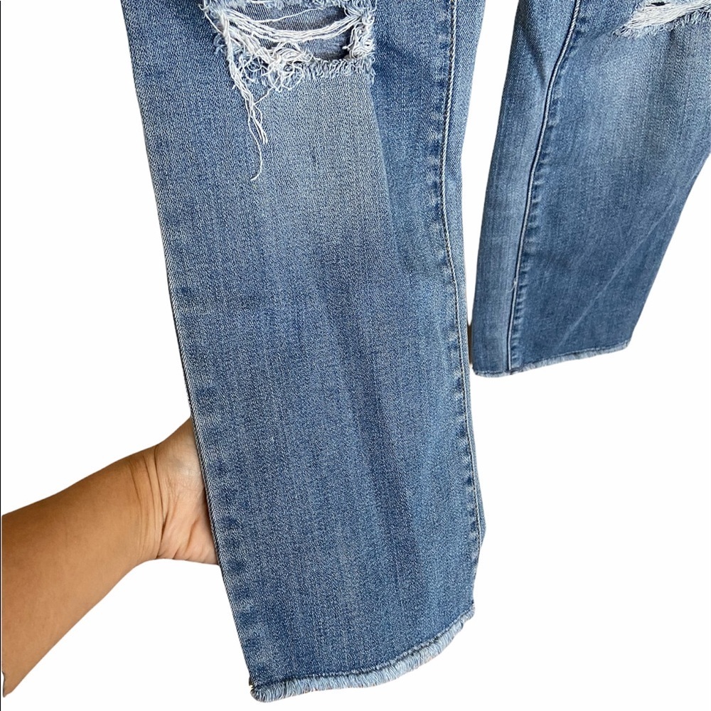 Isabel Maternity High Rise Crossover Jeans - Picture 5 of 13